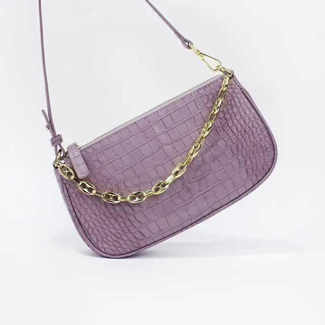 Small PU Leather Crossbody Bags Solid Color Shoulder Handbags Female Travel Solid Color Cross Body Bag Purple - Shop at LoveMi