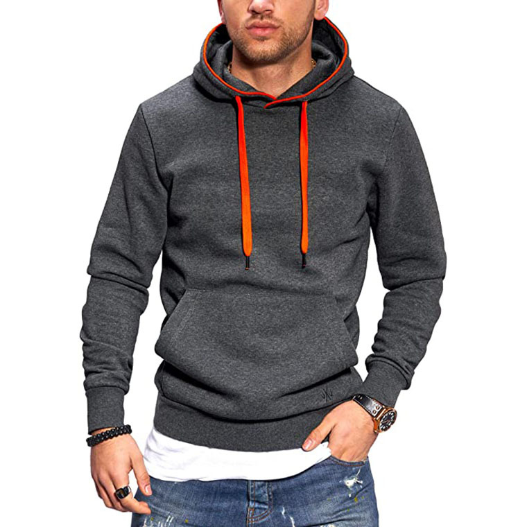 Pure Color Outdoor Fitness Sports Sweater Casual Fashion