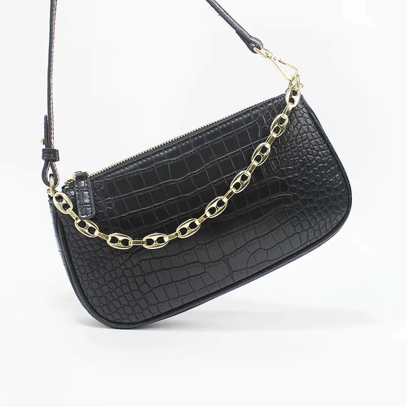 Small PU Leather Crossbody Bags Solid Color Shoulder Handbags Female Travel Solid Color Cross Body Bag - Black