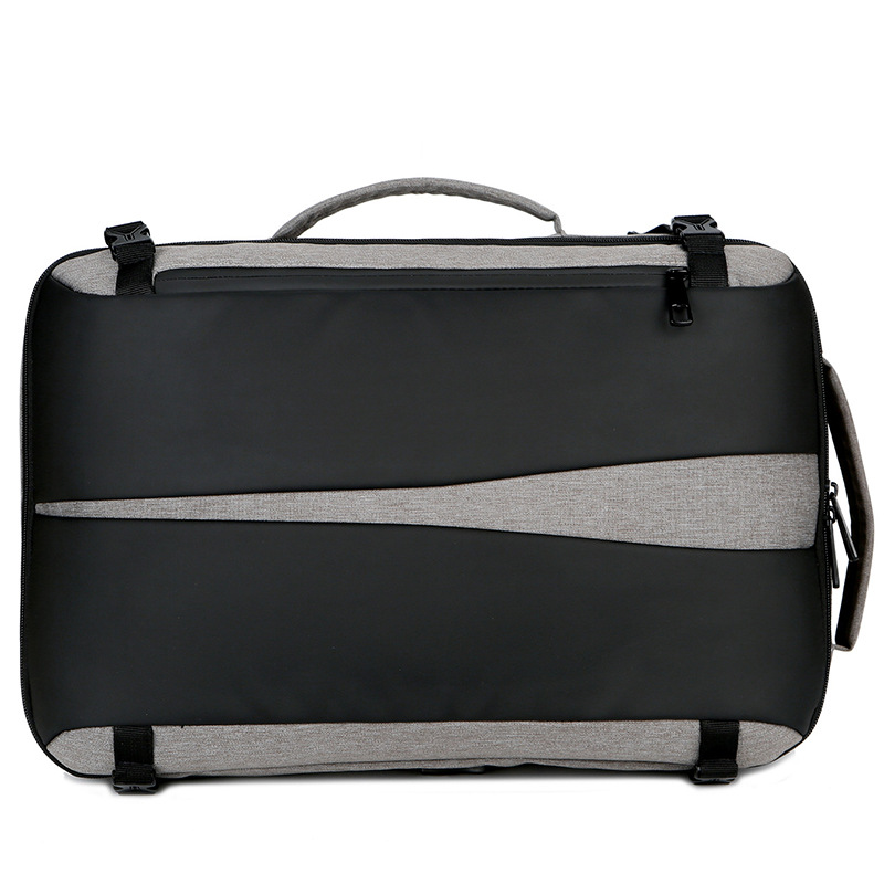 Men's Backpack Oxford Cloth Backpack USB Waterproof Travel Bag