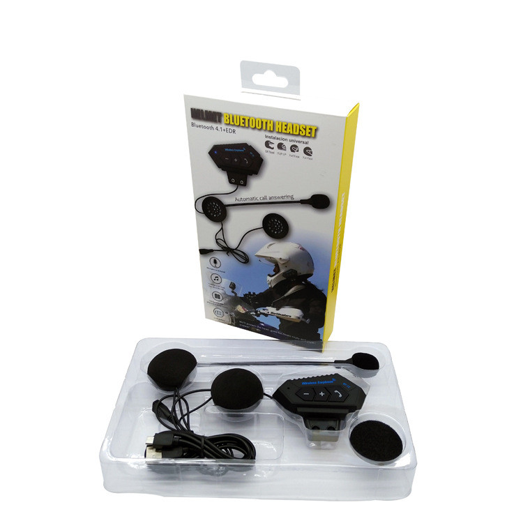 Auricular Bluetooth moto para casco motocicleta