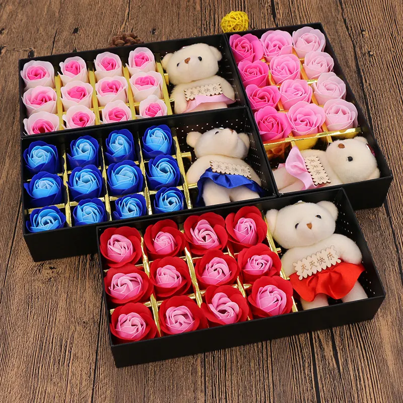 Valentine's Day Gift Box Soap Flower Tanabata Festival Creative