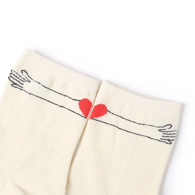 New Home Socks, Childlike Illustration Socks, Cross Border E Commerce Supply Hands One Size - Shop at LoveMi