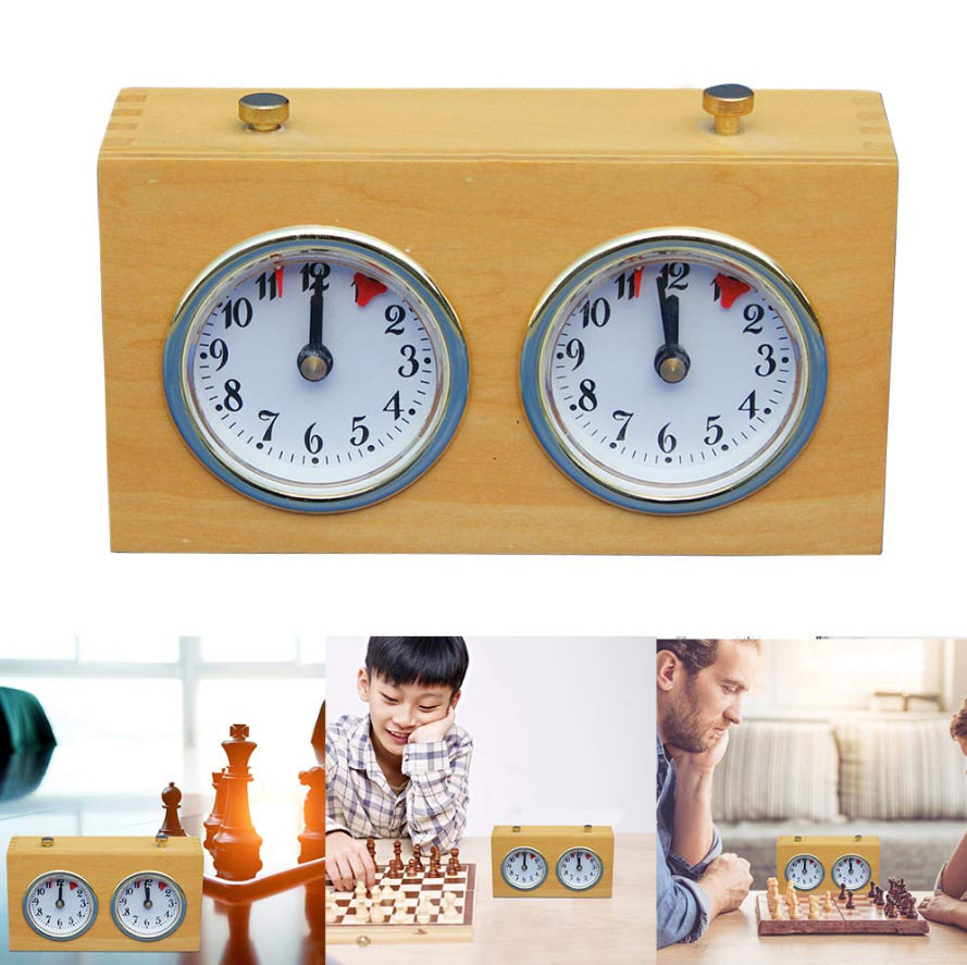 Horloge en bois Horloge Bois Mécanique WINDUS
