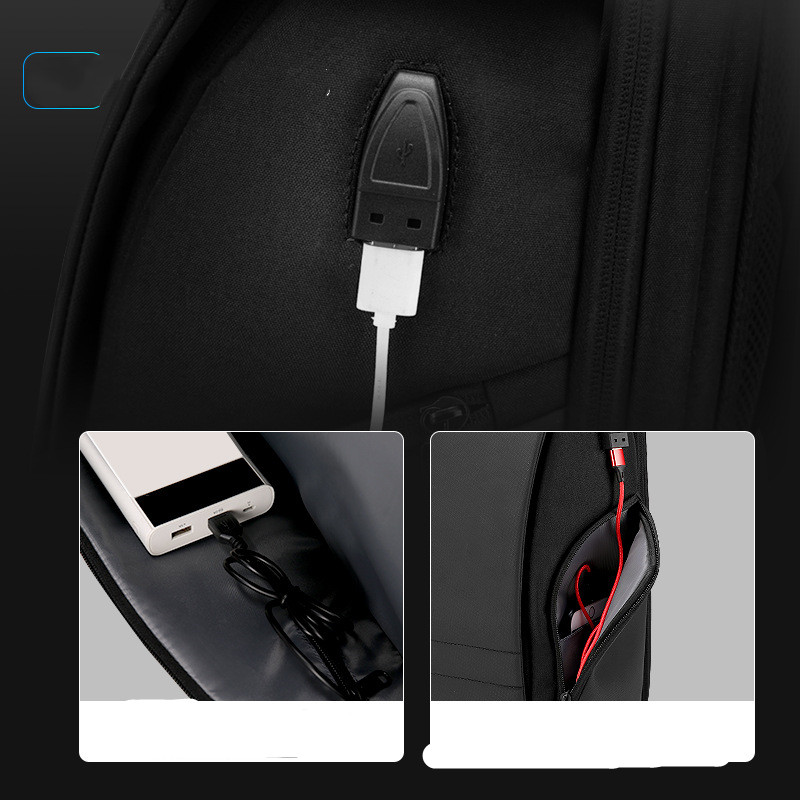 Casual Shoes Backpack Men's Fashion Casual Student School Bag