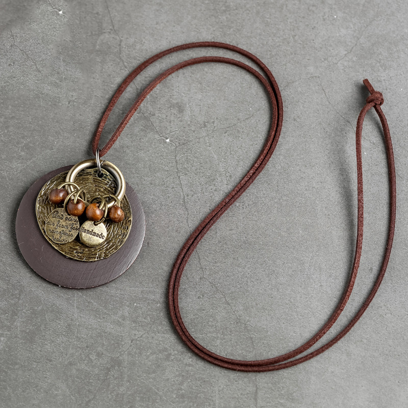 Retro Ethnic Style Long Sweater Chain Jewelry