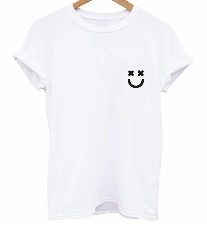 European And American Trend Street English Short Sleeved T Shirt
