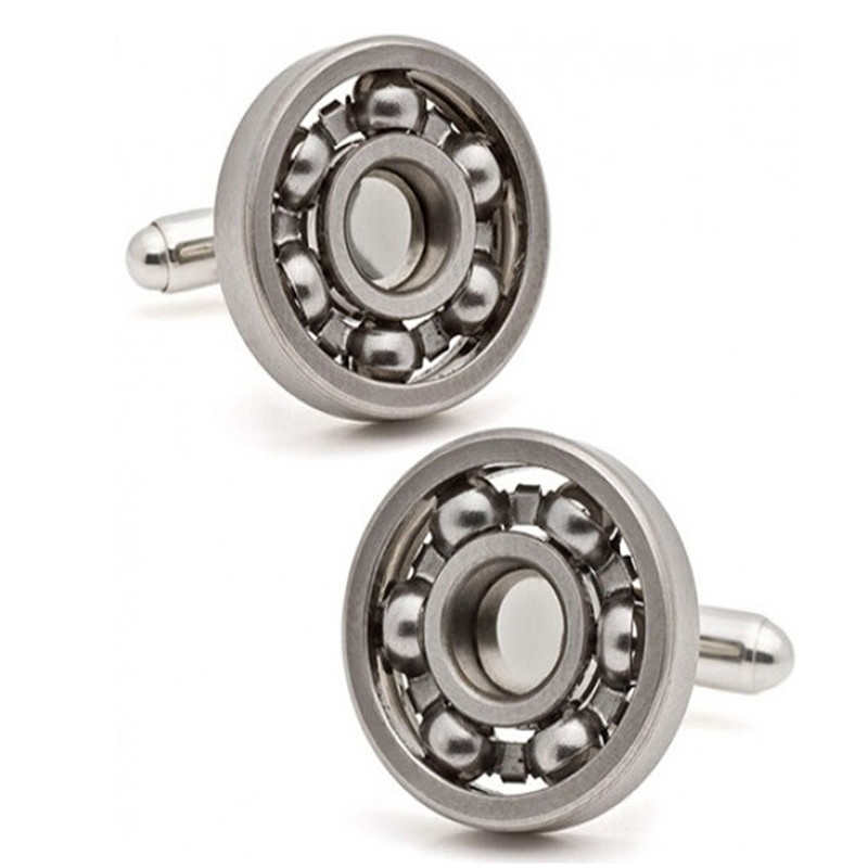 Black Bearing Cufflinks
