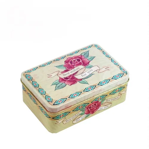 Small Stationery Storage Tin Box - Dr09