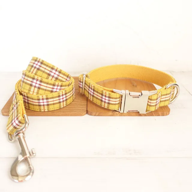 Bowknot Collar Dog Collar Drawstring Leash Set Chain Ring C - Shop at LoveMi