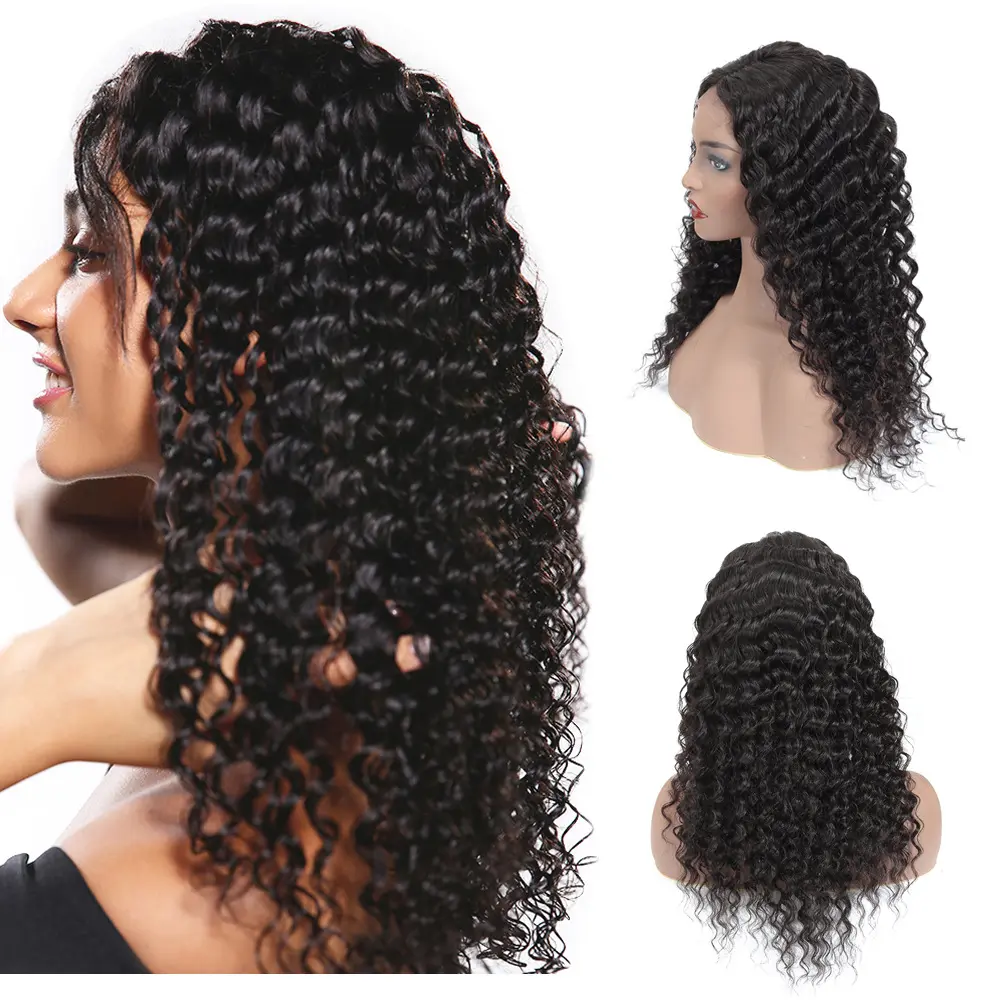 European And American Wig Female Human Hair