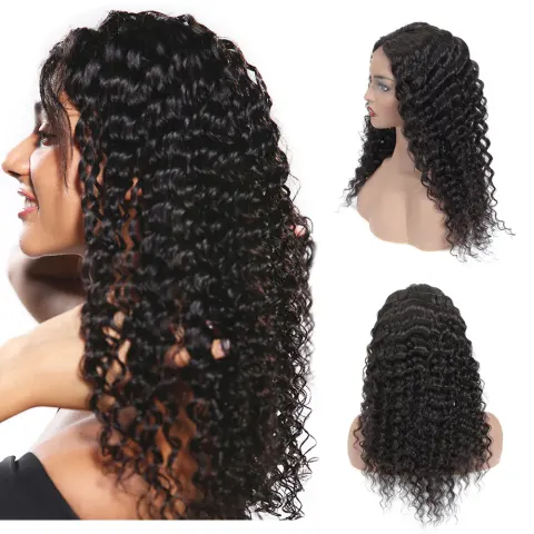 Wig Female Human Hair Wigs Before Lace Real Person