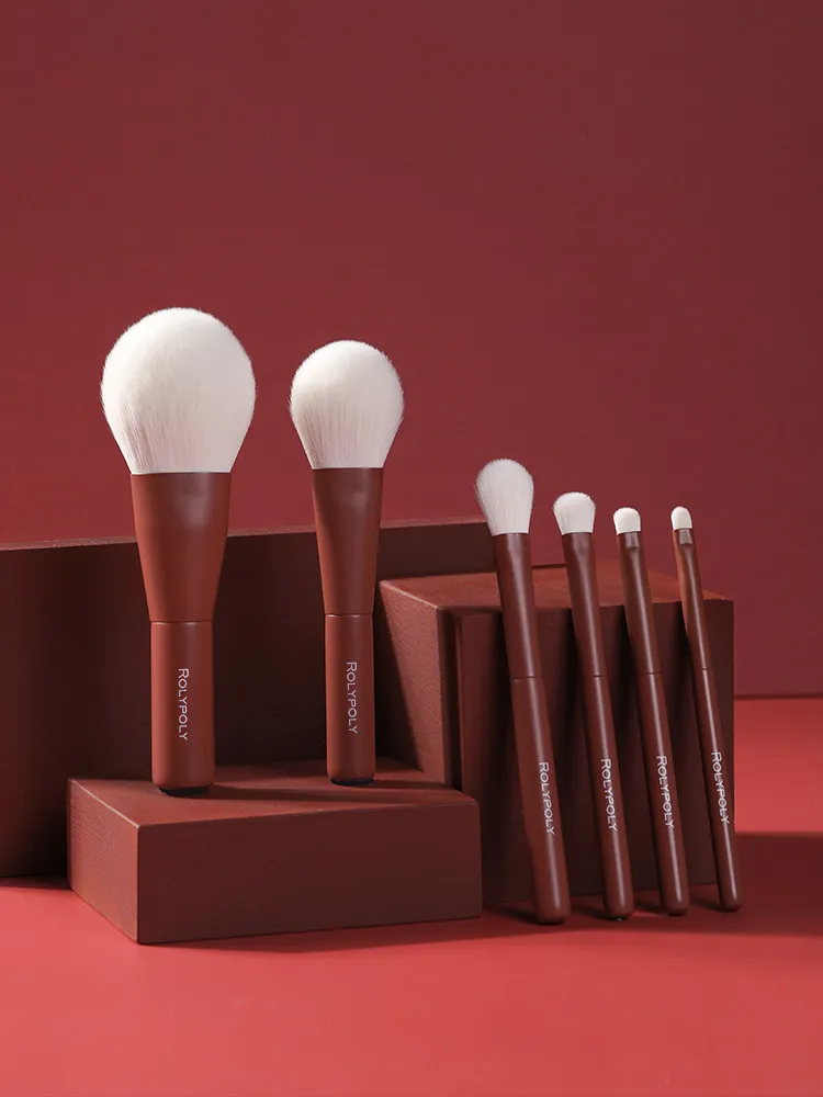 Super Soft Beginner Mini Makeup Brush Set - Photo Color