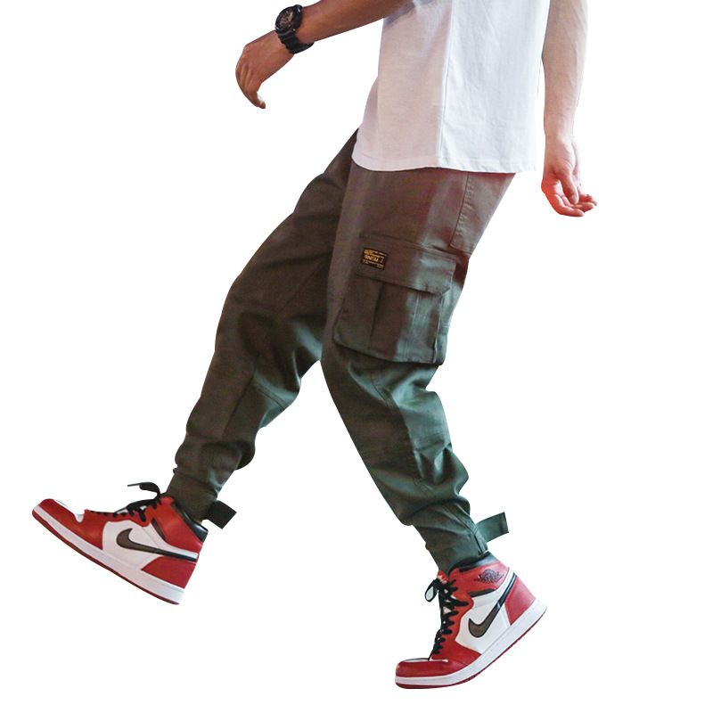 Loose Casual Student Fashion Bunched Pants