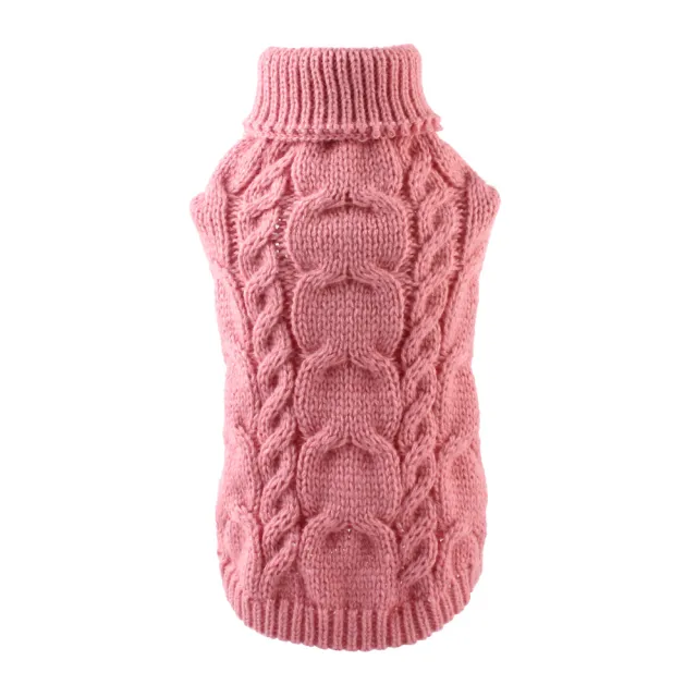 New Autumn And Winter Warm Woolen Pet Clothes Leather Powder - Shop at LoveMi