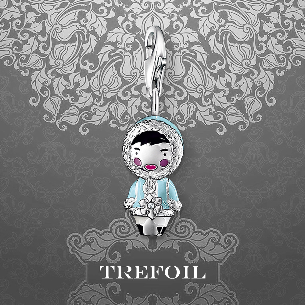 Eskimo Doll Charm Pendant Thomas New Jewelry
