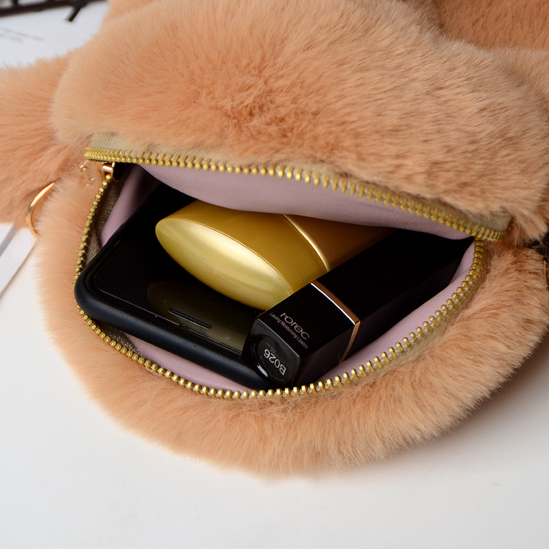Cartoon Cute Little Animal Plush Chicken Bag