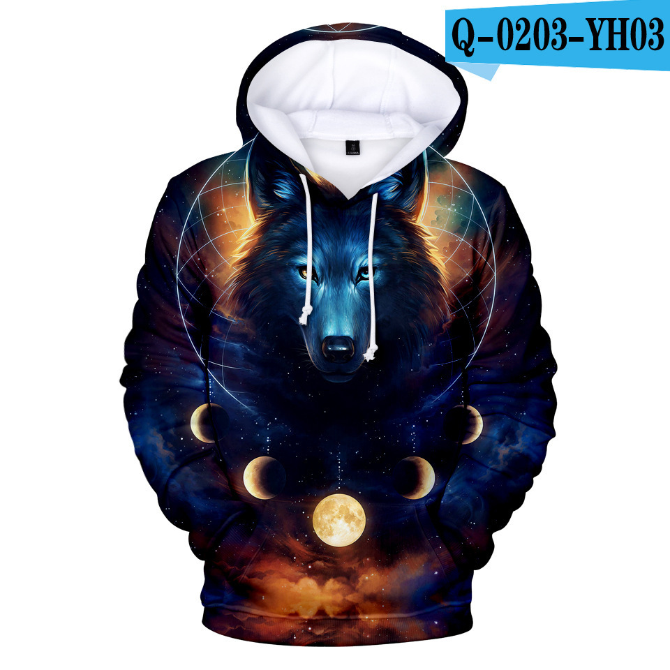 Men's And Women's Plush 3D Sweater And Hoodie