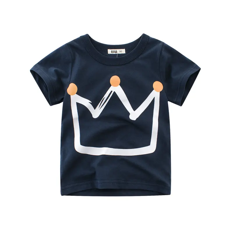 Summer New Boys' Short Sleeve T-shirt Children's