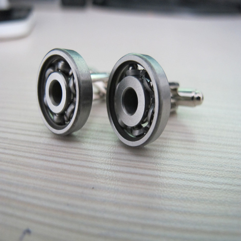 Black Bearing Cufflinks, picture 4 of 5