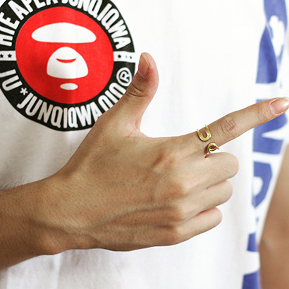 Original Retro Men's and Women's Pin  Titanium Steel Ring