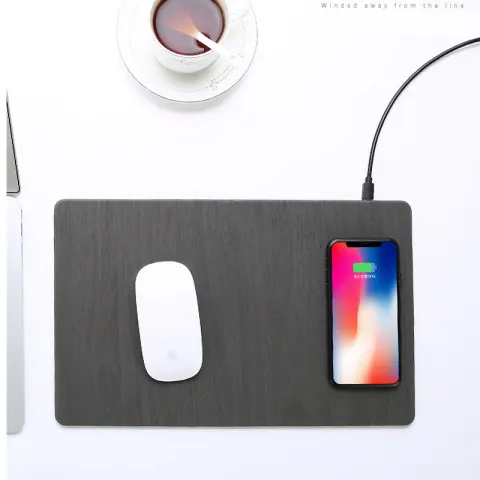 Mobile Phone Qi Wireless Charger Charging Mouse Pad Mat