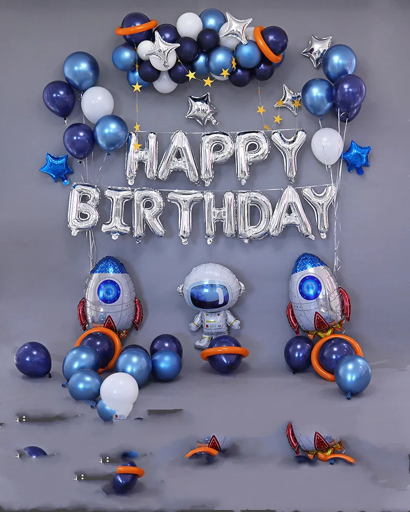 Nordic Style king Birthday Suit kids Party Decoration - 3Style