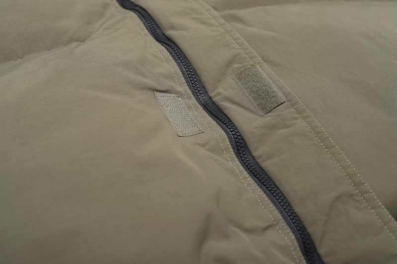 Zipper Stand Collar Bread Quilted Jacket