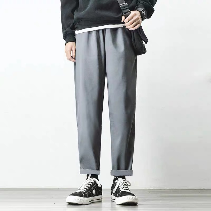 Casual Trousers Men's Fat Plus Fat Plus Size Suit Pants