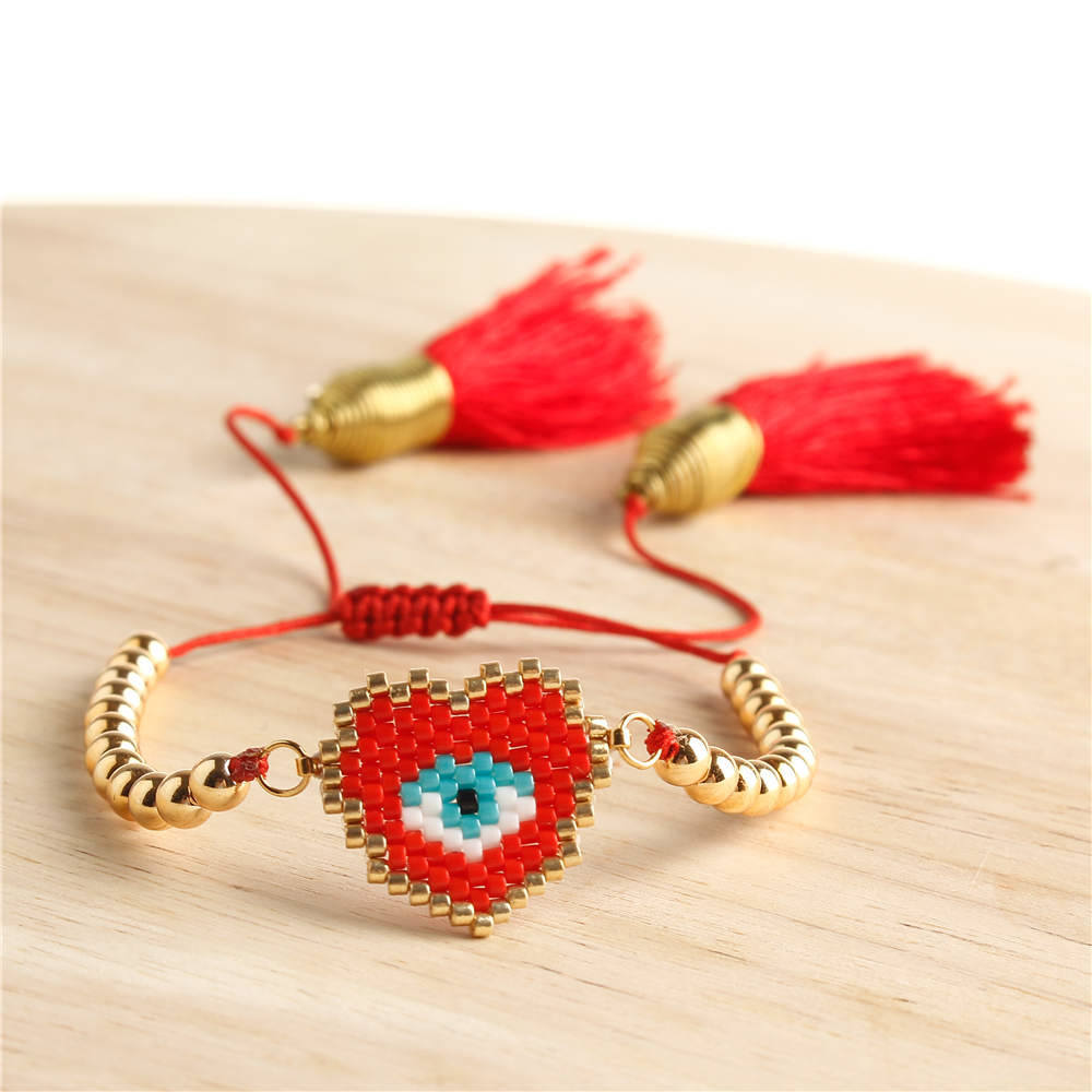 Love Jewelry Net Red Suit Women's Bracelet Miyuki Hand-Woven