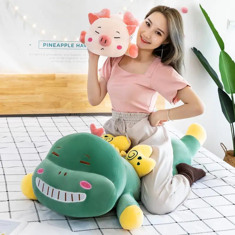 Soft Long Sleeping Pillow Doll Angel Dinosaur Plush
