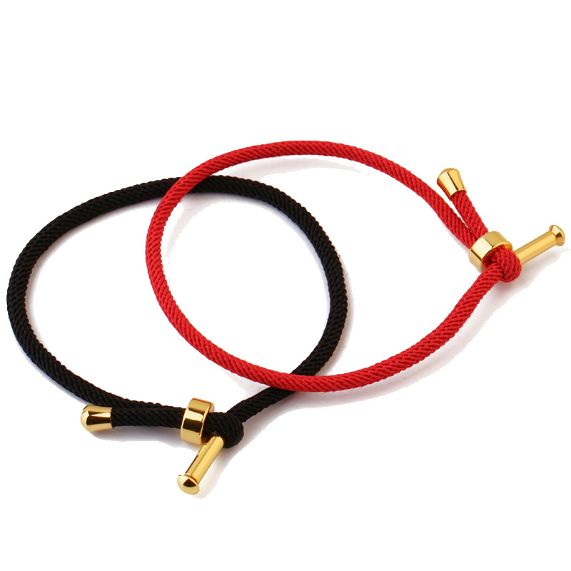Woven Natal Year Red Rope Black Rope Bracelet