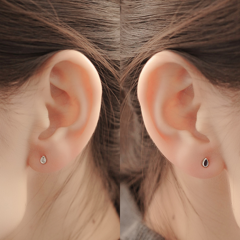 Tremble Earrings Female Diamond Drop-shaped Earrings