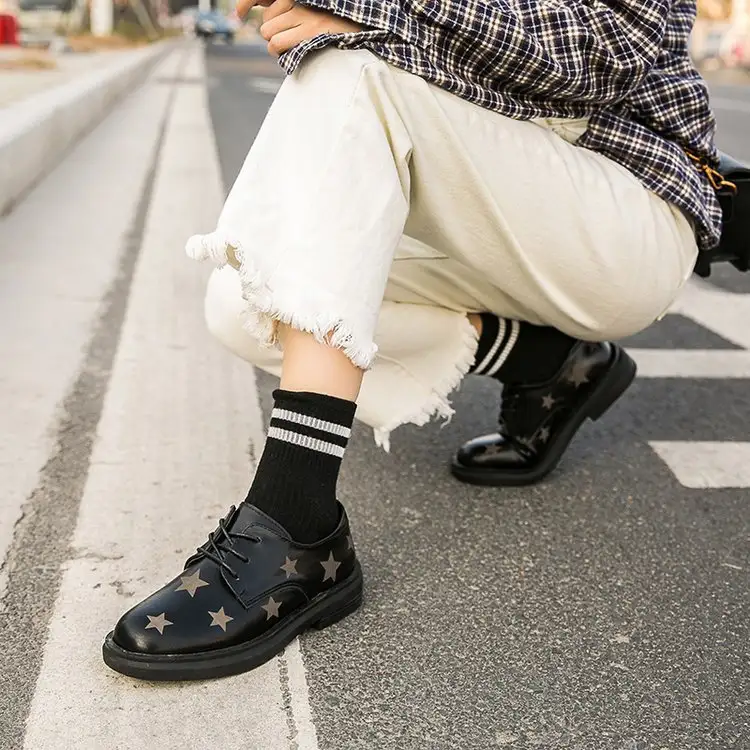 Student Korean Version Of Versatile Soft Sister Flat Japanese Single Shoes