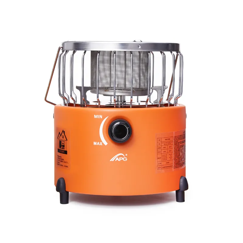 Mini Ice Fishing Heater Outdoor Portable Heater - Orange