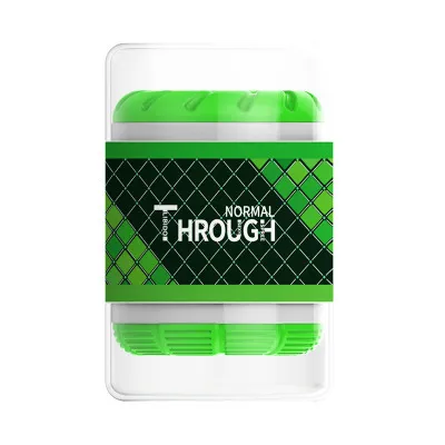Male Soft Double-Ended Jet Cup - Green