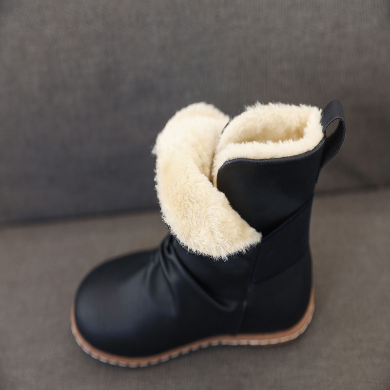 Women's New Winter Shoes Casual Flat Warm Snow Boots