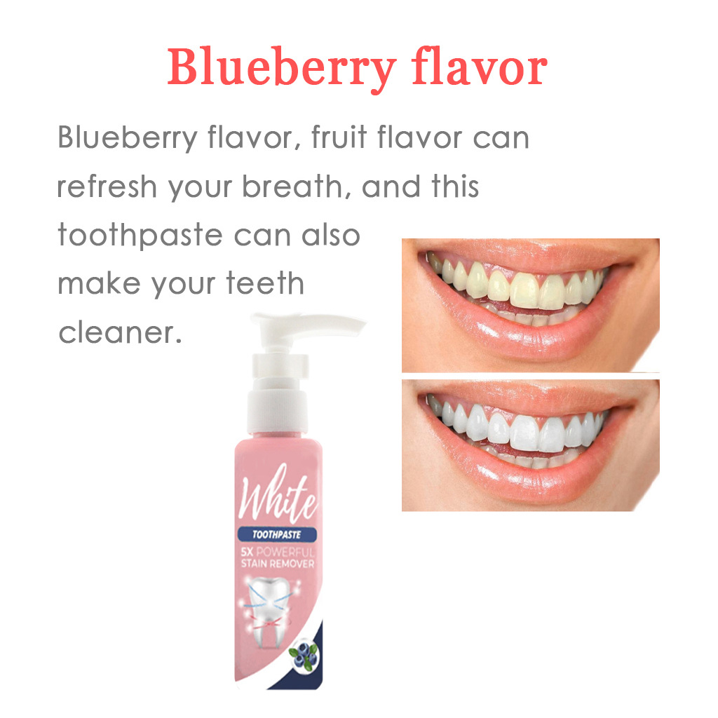 Baking Soda Toothpaste Press Type Liquid To Freshen Breath