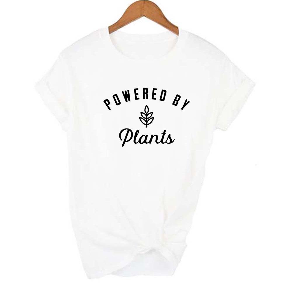 European And American Power By Plants Casual T-Shirt