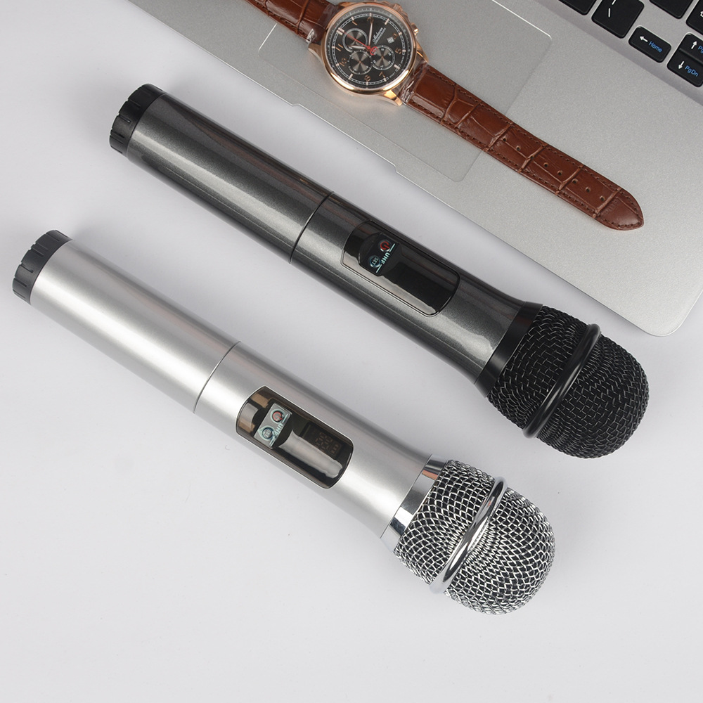 Home Ane For Two Bluetooth K Song Recording Dynamic Wireless Microphone - Image 2