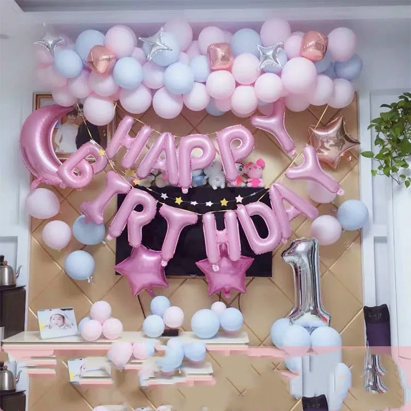 Nordic Style king Birthday Suit kids Party Decoration - 5Style