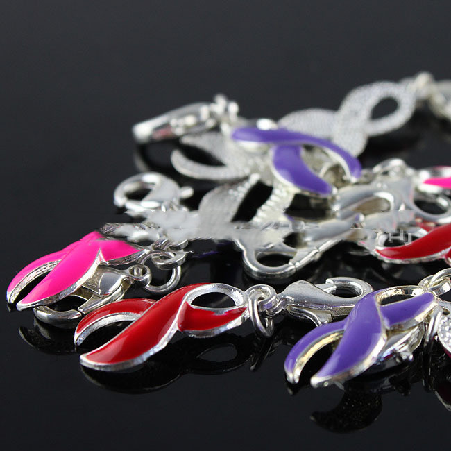 Jewelry Accessories Love Ribbon Lobster Clasp Ribbon