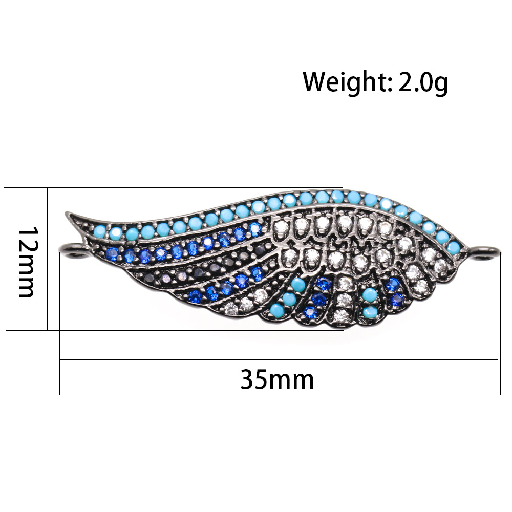 Micro Inlaid Zircon Necklace Small Pendant