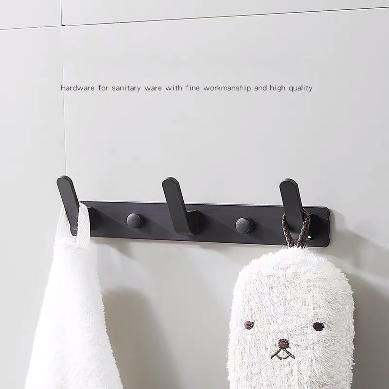 Perforation-free Wall-mounted Bathroom Towel Hook