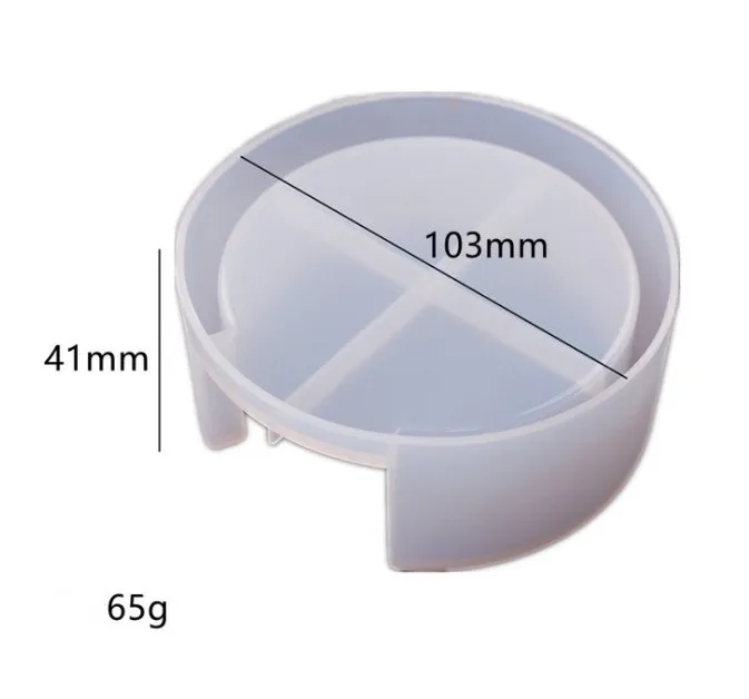 Epoxy Resin Coaster Round Coaster Silicone Mirror Mold - Coaster Box