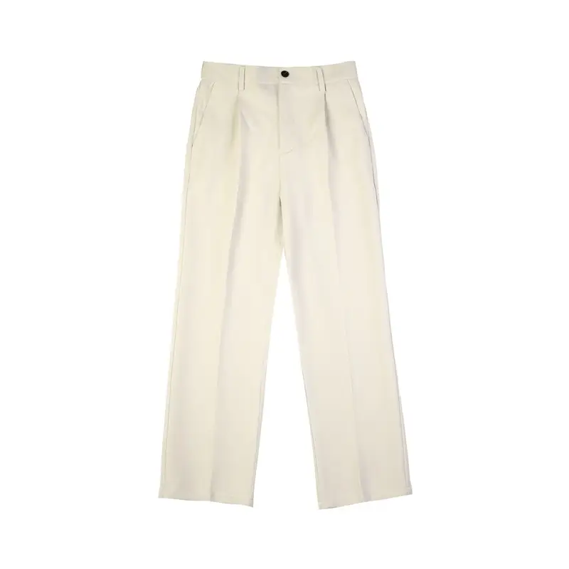 Trendy Loose Student Straight Wide-leg Suit Casual Trousers