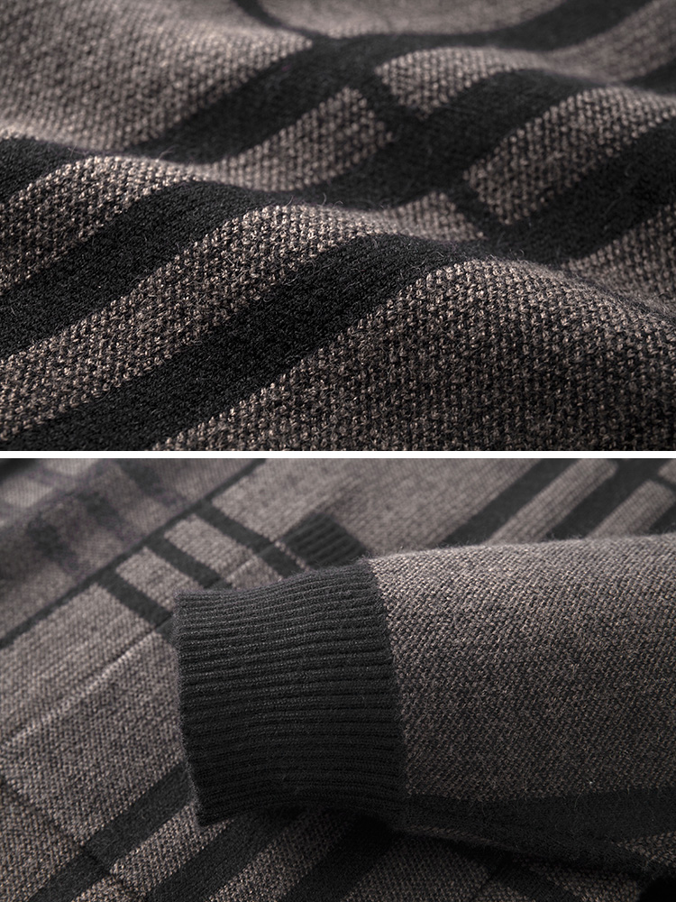 Wool Sweater Cardigan Jacket Men's Outer Sweater