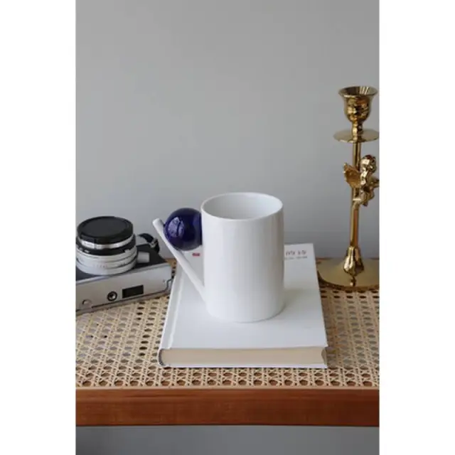 Nordic Minimalist Creative Round Ceramic Home Coffee Cup Blue - Shop at LoveMi