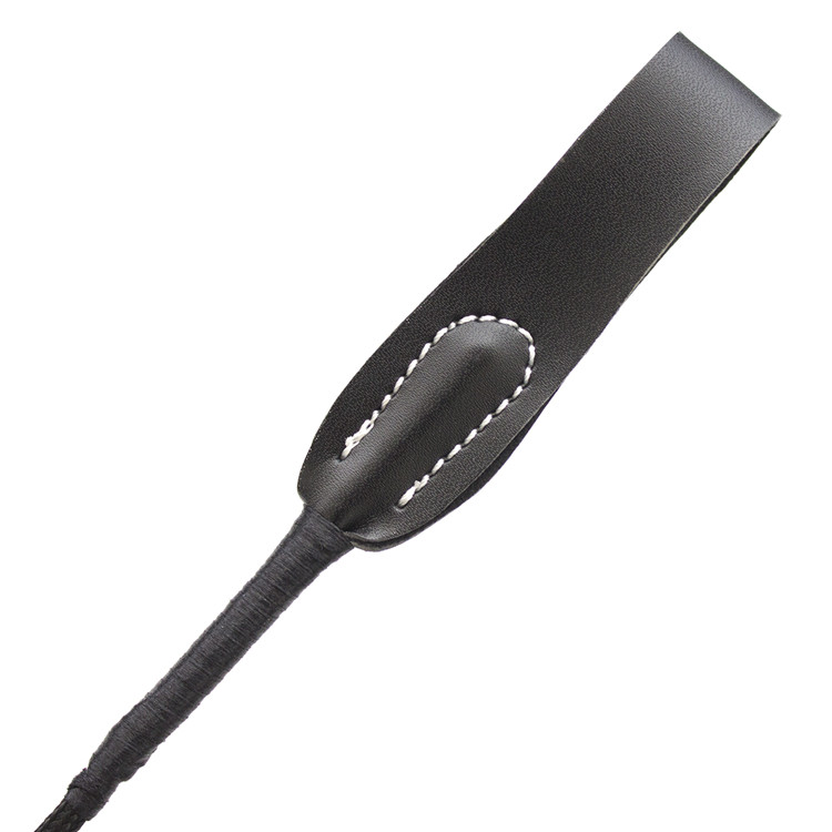 Horse Riding PU Leather Riding Whip Fun Supplies Straight Whip Pointer Slave — foto 5