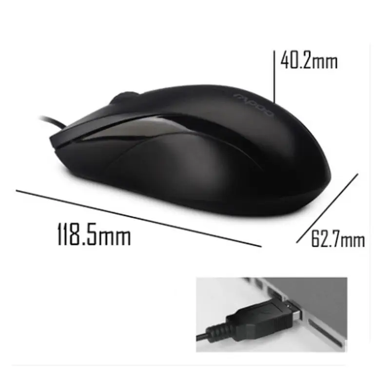 Desktop Computer Notebook USB Mouse Office Game